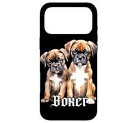 Carcasa para iPhone 17 Pro MAX Cachorros Boxer