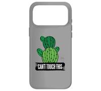 Carcasa para iPhone 17 Pro MAX Cactus Hugger no Puede Tocar Este sarcástico