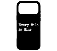 Carcasa para iPhone 17 Pro MAX Cada Milla es mía - Corredor dominante