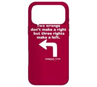 Carcasa para iPhone 17 Pro MAX Caddyshack Two Wrongs Don't Make a Right