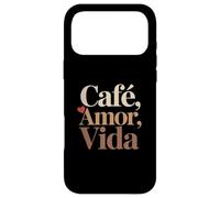Carcasa para iPhone 17 Pro MAX Café Amor Vida Design - Café Latino Cultura Art
