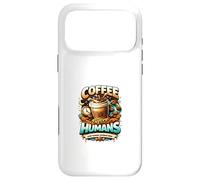 Carcasa para iPhone 17 Pro MAX Café Antes de los Humanos Diseño gráfico Divertido