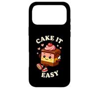 Carcasa para iPhone 17 Pro MAX Cake It Easy, tómalo con Calma, Fruta Divertida