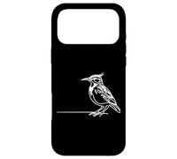 Carcasa para iPhone 17 Pro MAX Calandria Arte Lineal Ornitólogo