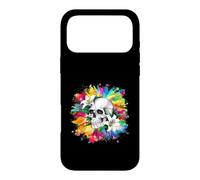 Carcasa para iPhone 17 Pro MAX Calavera con Lirios para godos y emos