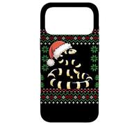 Carcasa para iPhone 17 Pro MAX California Kingsnake - Suéter Feo navideño para Amantes de Las Serpientes