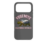 Carcasa para iPhone 17 Pro MAX California Republic Bear Yosemite Valley National Park Flag