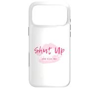 Carcasa para iPhone 17 Pro MAX Cállate y bésame Kitsch Despedida de Soltera Despedida de Soltera