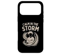 Carcasa para iPhone 17 Pro MAX Calma en la tormenta mentalidad resiliente