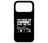 Carcasa para iPhone 17 Pro MAX Camarero Divertido, ya Sabes, el Propietario también me Gusta
