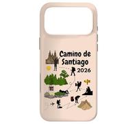 Carcasa para iPhone 17 Pro MAX Camino de Santiago 2026 Fases Que Todo peregrino Entiende