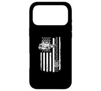 Carcasa para iPhone 17 Pro MAX Camión de Remolque con Bandera de EE. UU. | Camión de avería | Conductor de auxilio