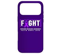 Carcasa para iPhone 17 Pro MAX Camisa de concientización sobre el Dolor de Cabeza sobre migraña - Combate el Dolor de Cabeza por migraña