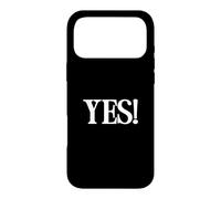 Carcasa para iPhone 17 Pro MAX Camisa That Says Yes - Un diseño Que Dice sí