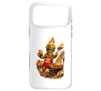 Carcasa para iPhone 17 Pro MAX Camisa Tiki Man King of The Grill - Funny Island BBQ Tiki Art