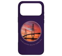 Carcasa para iPhone 17 Pro MAX Camiseta Charleston Carolina del Sur Ravenel Bridge Print S.C.