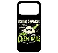 Carcasa para iPhone 17 Pro MAX Camiseta Chemtrails Conspiracy Theory and Secret Weather Control