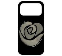 Carcasa para iPhone 17 Pro MAX Camiseta con Cita de Amor Floral poética, gráfico de Rosas Simples