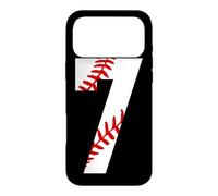 Carcasa para iPhone 17 Pro MAX Camiseta de béisbol #7 con Cordones para 7º cumpleaños número 7