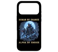 Carcasa para iPhone 17 Pro MAX Camiseta de Hombre Lobo Alpha by Choice Horror Goth Graphic Meme