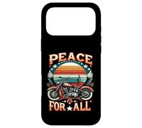 Carcasa para iPhone 17 Pro MAX Camiseta Peace to All Ride for Unity & Brotherhood Freedom