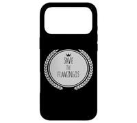 Carcasa para iPhone 17 Pro MAX Camiseta Save The Flamingos Animal Flamingo