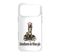Carcasa para iPhone 17 Pro MAX Camiseta Student of Gato Miau Humor Felino