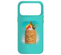 Carcasa para iPhone 17 Pro MAX Camiseta Tropical Tiki Drink Photo Island Vacation Splatter Art