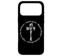 Carcasa para iPhone 17 Pro MAX Camiseta Way Maker Cross Miracle Worker Light in The Darkness