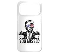 Carcasa para iPhone 17 Pro MAX Camiseta You Missed Trump 2024 Missed me