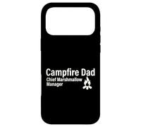 Carcasa para iPhone 17 Pro MAX Campfire Dad, Jefe de Marshmallow Manager Outdoor Family