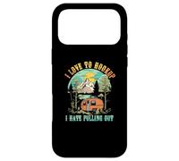 Carcasa para iPhone 17 Pro MAX Camping Me Encanta conectarme Odio Sacar una Caravana y un camión