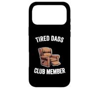 Carcasa para iPhone 17 Pro MAX Cansado Dads Club Miembro Sillón Hombre Divertido Abuelo