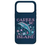 Carcasa para iPhone 17 Pro MAX Capers Island SC Delfines Amante Colorido Souvenir DE Playa
