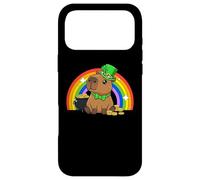Carcasa para iPhone 17 Pro MAX Capy Saint Patricks Day St Paddy's Green Shamrock Capybara