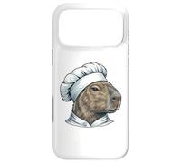 Carcasa para iPhone 17 Pro MAX Capybara Chef Cocina Gráfico De Dibujos