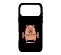 Carcasa para iPhone 17 Pro MAX Capybara Gym Workout Heavy Cappy