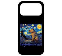 Carcasa para iPhone 17 Pro MAX Capybuddies Forever Capybara Amigos Noche