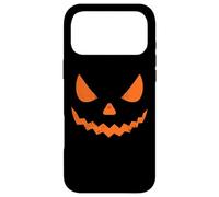 Carcasa para iPhone 17 Pro MAX Cara Gigante de Calabaza de Halloween de Jack O Lantern