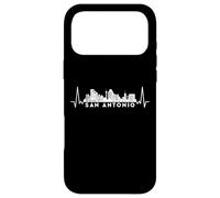 Carcasa para iPhone 17 Pro MAX Cardiogram Skyline USA San-Antonio
