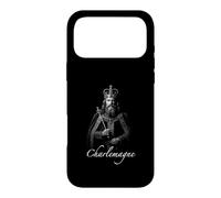 Carcasa para iPhone 17 Pro MAX Carlomagno Emperador Medieval Rey De Los Francos
