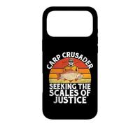Carcasa para iPhone 17 Pro MAX Carp Crusader Buscando la balanza de la Justicia Pesca de la Carpa