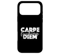 Carcasa para iPhone 17 Pro MAX Carpe F Palabra Diem Aprovechar el día maldiciendo Divertido Ajuste Idea Vintage