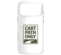 Carcasa para iPhone 17 Pro MAX Cart Paths Only First Tees Jitters Public Golf Society Chistes