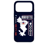 Carcasa para iPhone 17 Pro MAX Carte de Mayotte 976 - idee Cadeau Souvenir Design Drapeau