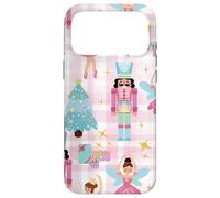 Carcasa para iPhone 17 Pro MAX Cascanueces Ballet Soldiers Cute Pink Christmas Holiday