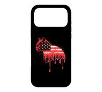 Carcasa para iPhone 17 Pro MAX Cat American Flag USA Drip Graffiti Amante