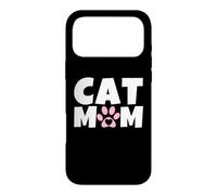 Carcasa para iPhone 17 Pro MAX Cat Mom - Regalo para el día de la Madre para mamá Amante de los Gatos - Lindo Gato