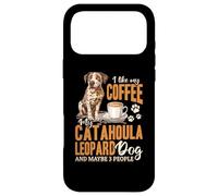 Carcasa para iPhone 17 Pro MAX Catahoula Leopard Dog Raza Me Gusta el café mi Catahoula