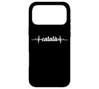 Carcasa para iPhone 17 Pro MAX Catala Heartbeat ECG Catalan Speaker Catalonia Barcelona
